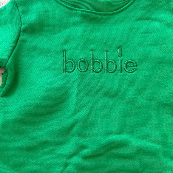 Bobbie Green baby Sweatsuit - Picture 3 of 3